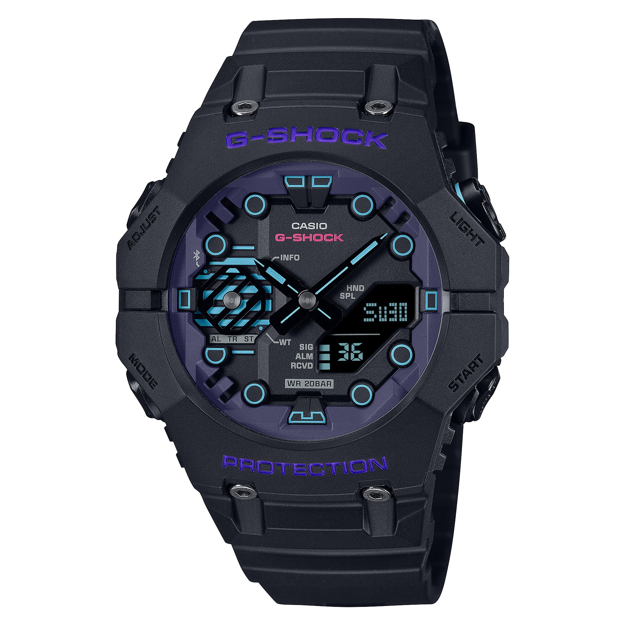 Casio G-Shock GA-B001 Lineup Cyber Colours Series Carbon Core Guard Structure BluetoothÇ?Çî’??? Watch GAB001CBR-1A