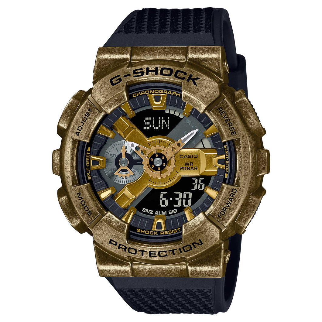 Casio G-Shock GM-110 Lineup Textured Watch GM110VG-1A9 GM-110VG-1A9