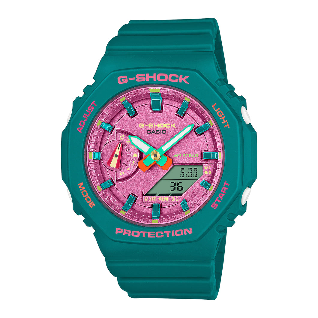 Casio G-Shock for Ladies' GMA-S2100 Lineup Carbon Core Guard Structure Summer Series Watch GMAS2100BS-3A GMA-S2100BS-3A
