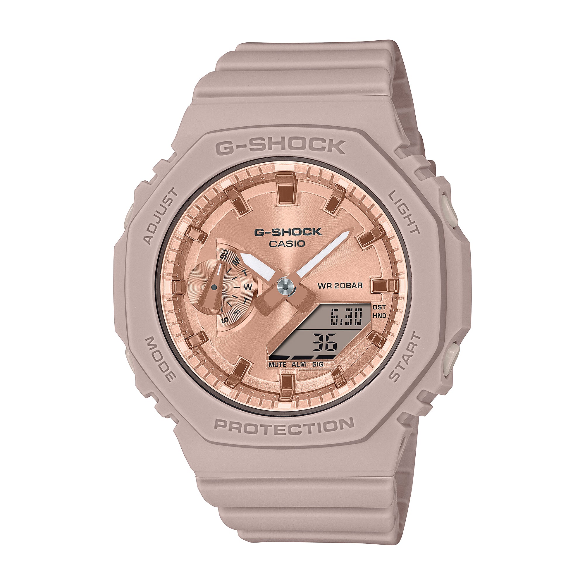 Casio G-Shock for Ladies' GMA-S2100 Lineup Carbon Core Guard Structure Watch GMAS2100MD-4A GMA-S2100MD-4A