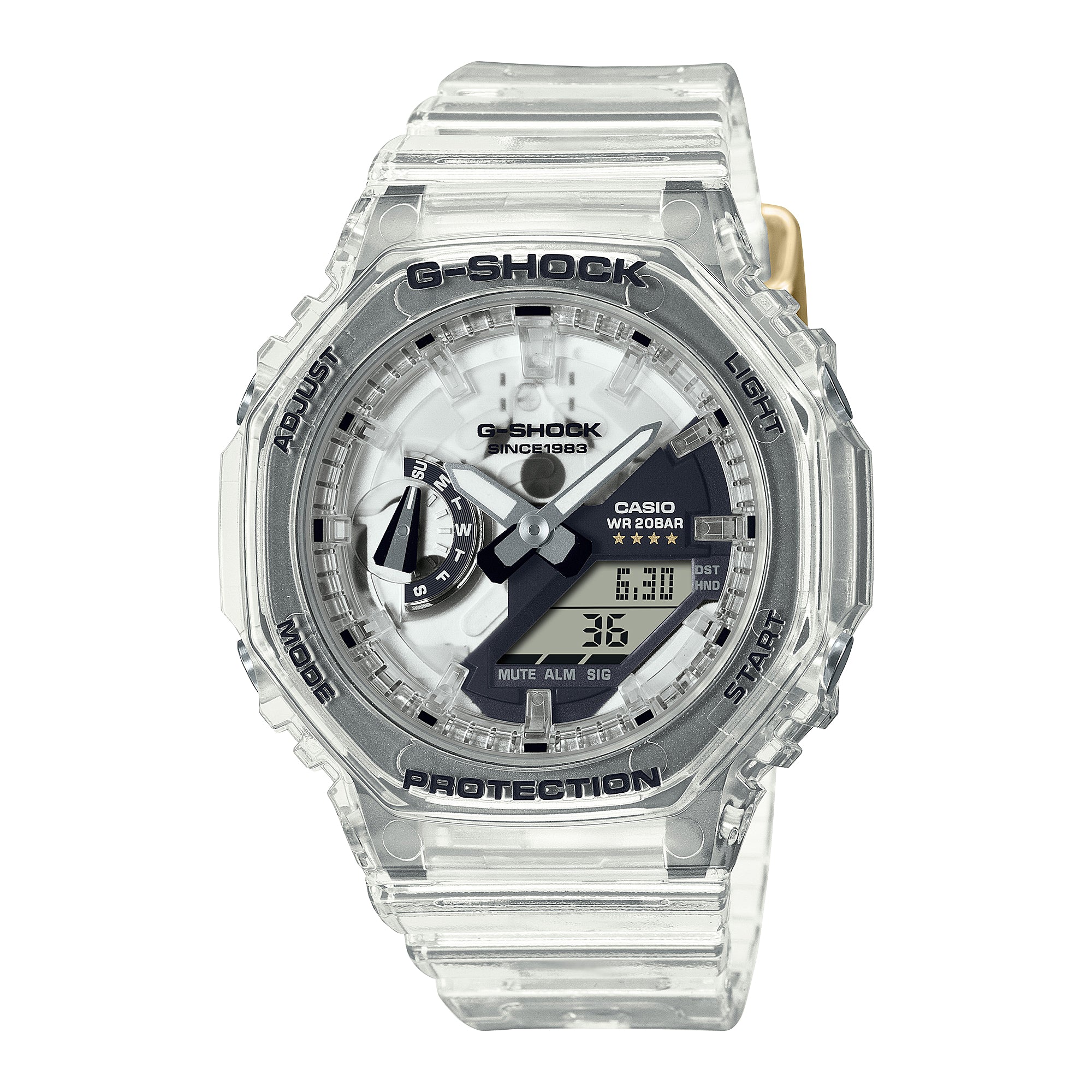 Casio G-Shock for Ladies' 40th Anniversary CLEAR REMIX Limited Edition GMA-S2100 Lineup Watch GMAS2140RX-7A GMA-S2140RX-7A