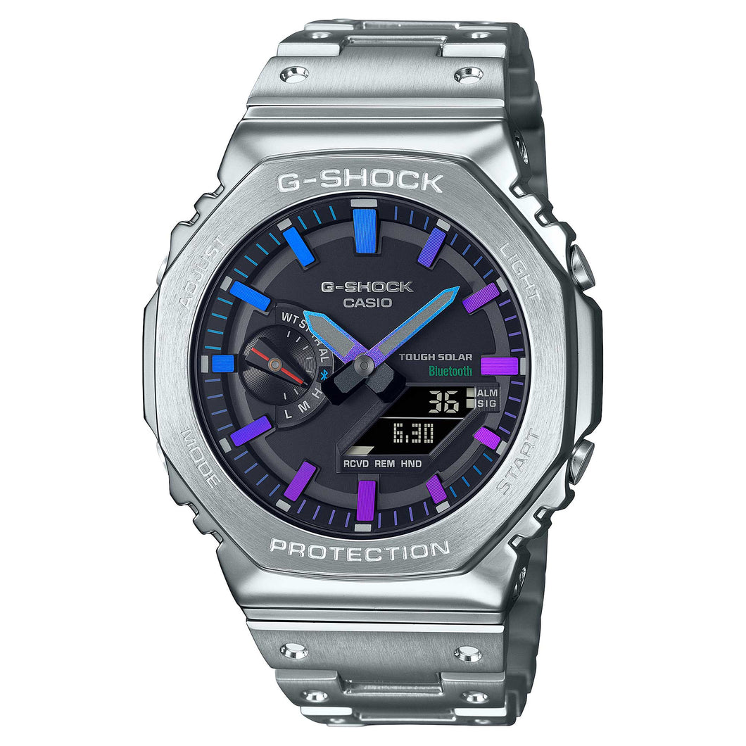 Casio G-Shock GM-B2100 Lineup Full Metal Series 40th Anniversary Bluetooth¨ Tough Solar Watch GMB2100PC-1A