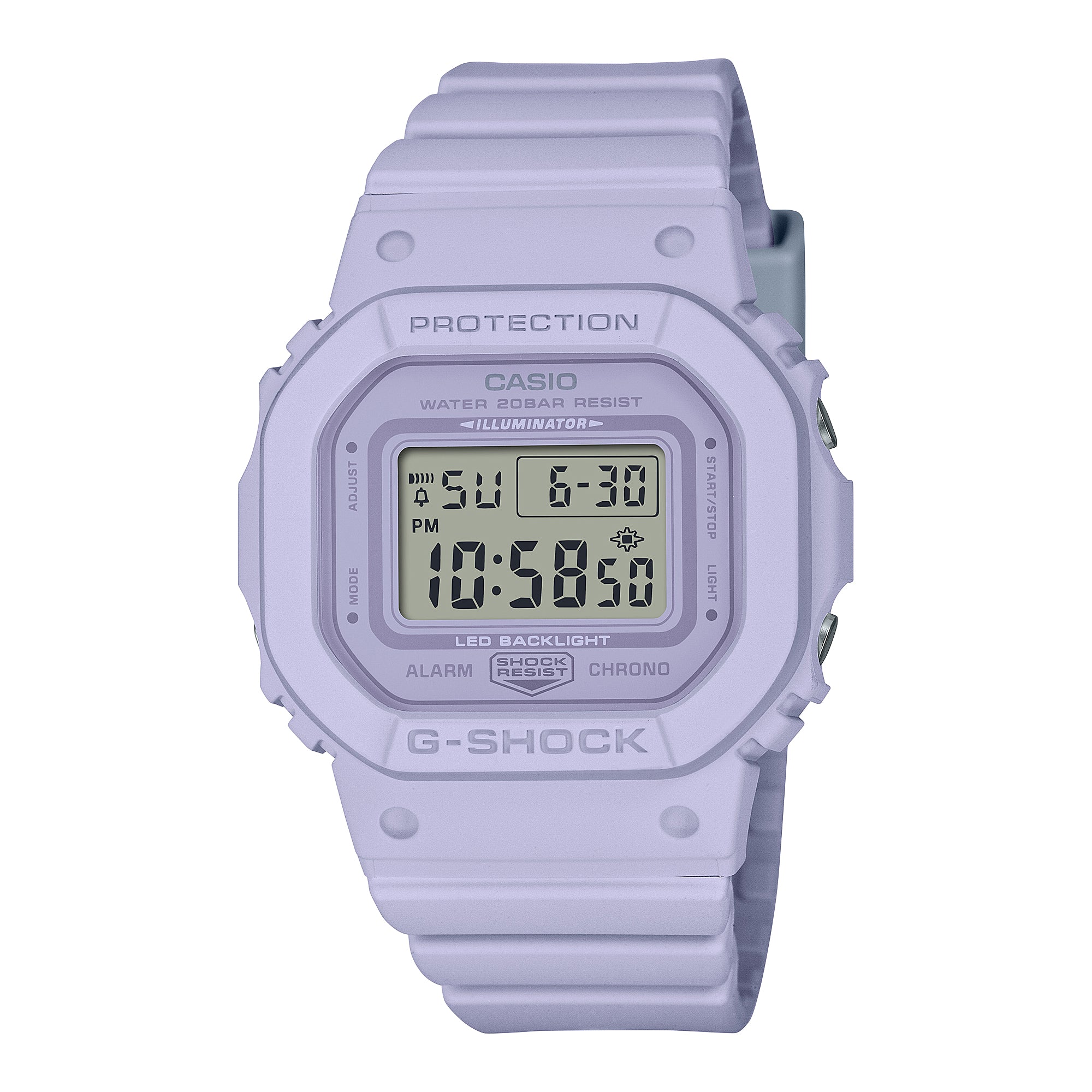 Casio G-Shock for Ladies' Monochromatic Pastel Colour Series Watch GMDS5600BA-6D GMD-S5600BA-6D GMD-S5600BA-6