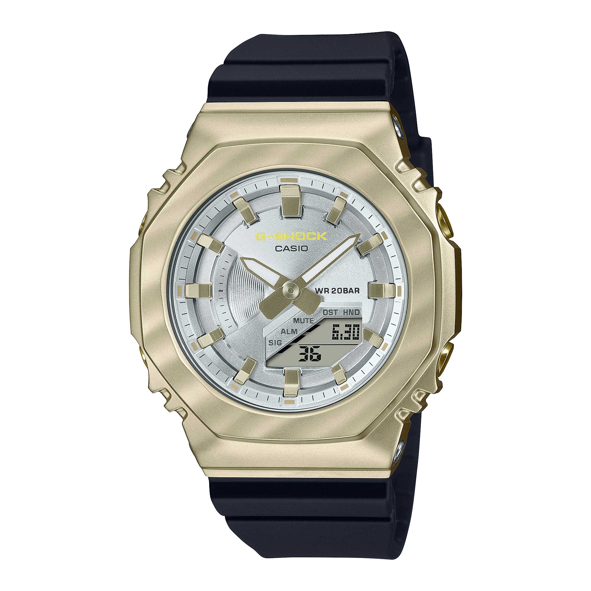 Casio Octagonal Casio G-Shock for Ladies' Metal-Clad Octagonal Watch GMS2100BC-1A GM ...