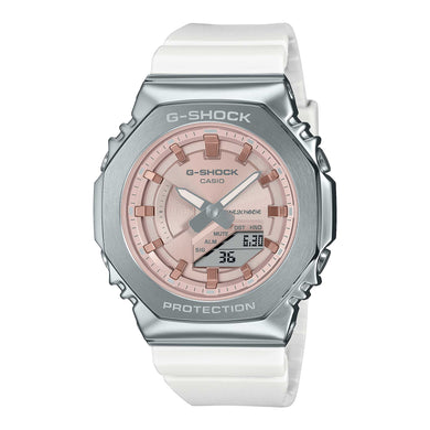 Casio G-Shock for Ladies' Winter Seasonal Collection 2023 Metal-Clad Octagonal Watch GMS2100WS-7A GM-S2100WS-7A