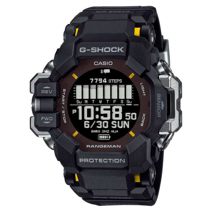 Casio G-Shock Master of G - Land Rangeman 6 Sensors + GPS + Bluetooth¨ Solar Watch GPRH1000-1D
