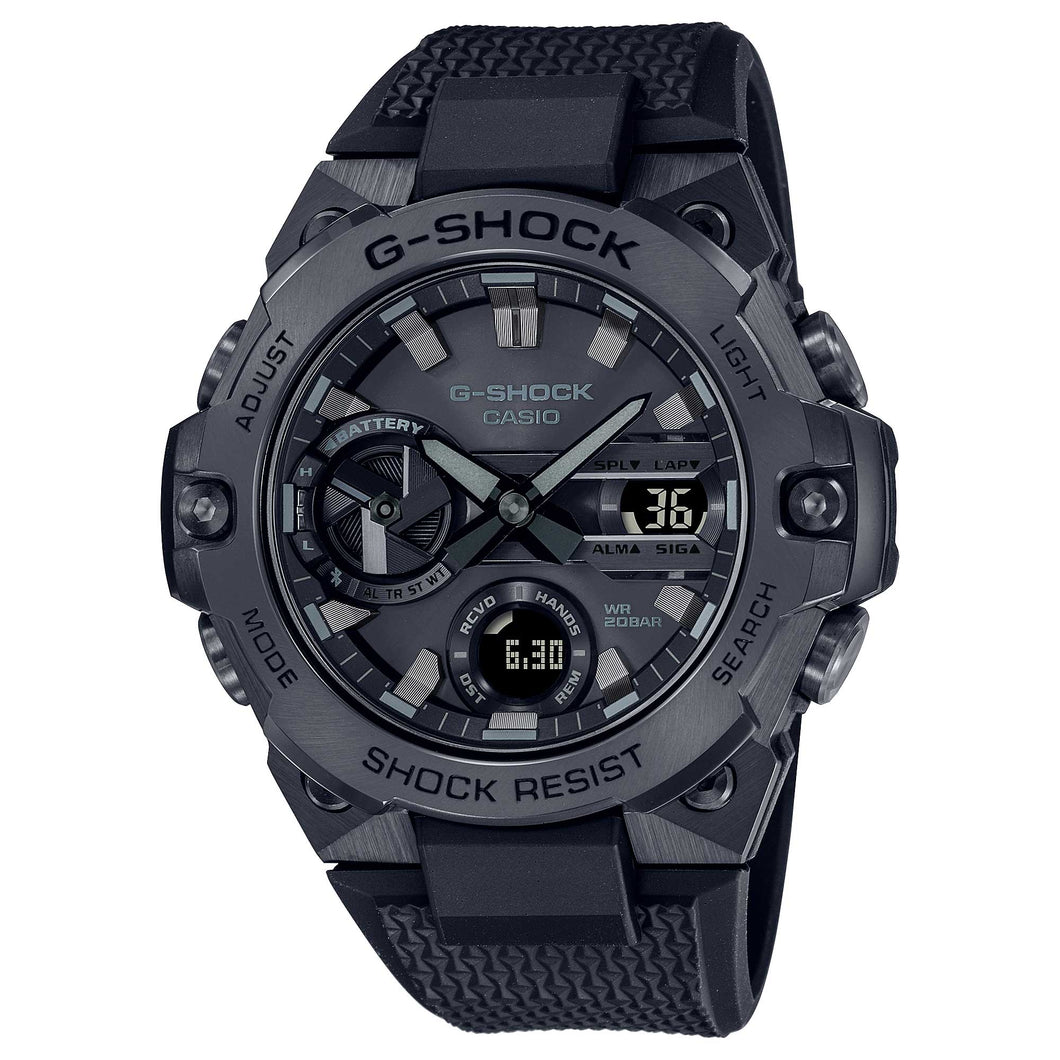 Casio G-Shock G-Steel GST-B400 Lineup Carbon Core Guard Structure Watch GSTB400BB-1A GST-B400BB-1A