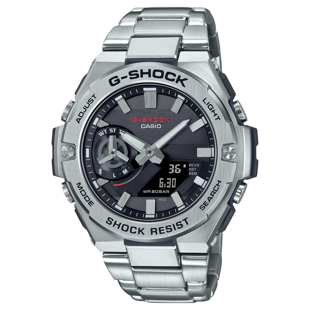 Casio G-Shock G-Steel GST-B500 Lineup Carbon Core Guard Structure Watch GSTB500D-1A GST-B500D-1A