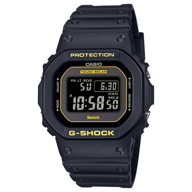 Casio G-Shock 5600 Lineup Caution Yellow Series Multi Band 6 Bluetooth¨ Tough Solar Watch GWB5600CY-1D GW-B5600CY-1D GW-B5600CY-1