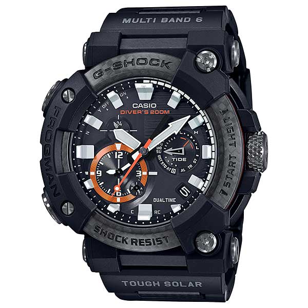 Casio G-Shock Master of G Frogman Carbon Core Guard Structure Tough Solar Watch GWFA1000XC-1A
