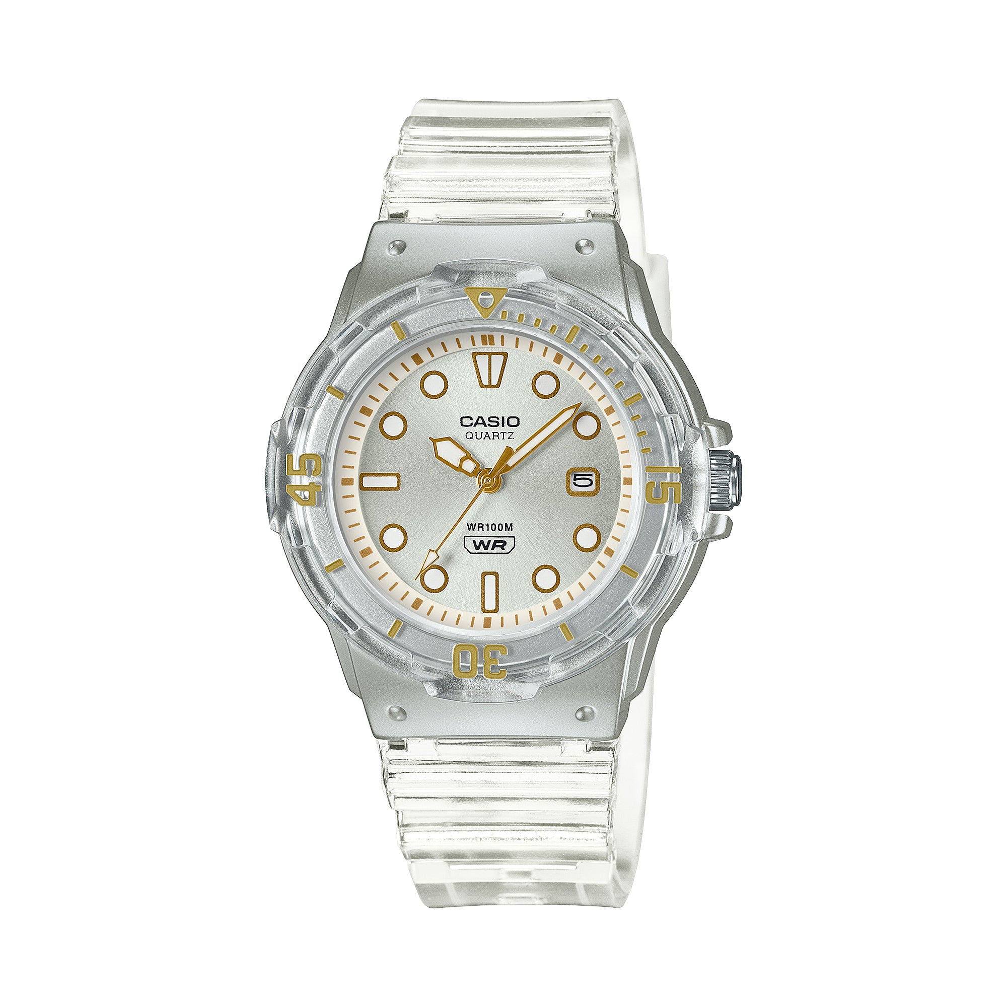 Casio Analog Pop Series Translucent Resin Band Watch LRW200HS-7E LRW-200HS-7E [Kids]