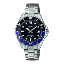 Load image into Gallery viewer, Casio Men&#39;s Analog Sporty Stainless Steel Band Watch MDV10D-1A2 MDV-10D-1A2
