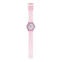 Load image into Gallery viewer, Casio Pop Series Classic Analog Pink Transparent Resin Band Watch MQ24S-4B MQ-24S-4B
