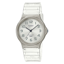 Load image into Gallery viewer, Casio Pop Series Classic Analog Transparent Resin Band Watch MQ24S-7B MQ-24S-7B
