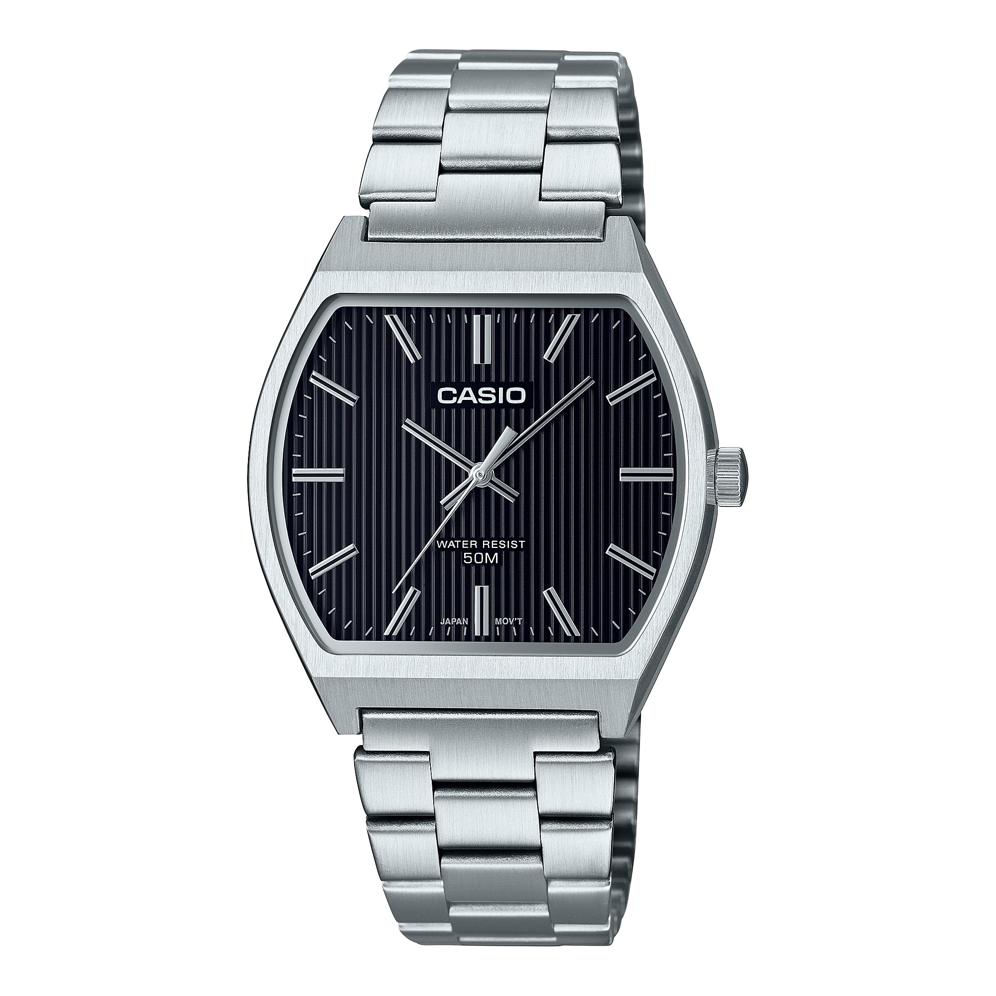 Casio Men's Standard Analog Square Dial Watch MTPB140D-1A MTP-B140D-1A