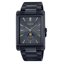 Load image into Gallery viewer, Casio Men&#39;s Analog Black Ion Plated Watch MTPM105B-1A MTP-M105B-1A
