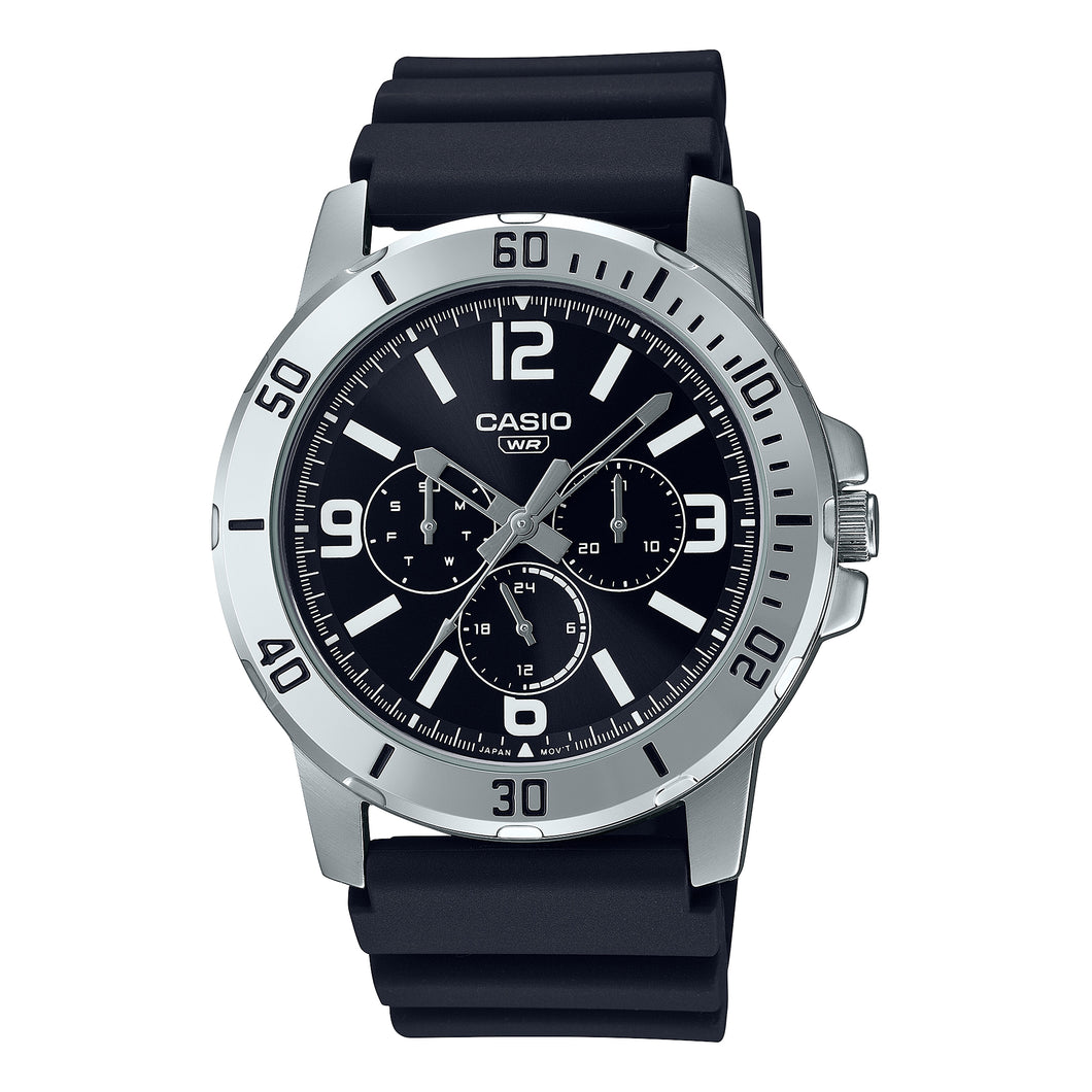 Casio Men's Analog Sporty Watch MTPVD300-1B MTP-VD300-1B