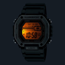 Load image into Gallery viewer, Casio Digital Dual Time Watch MWD110H-1A MWD-110H-1A
