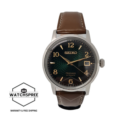 [JDM] Seiko Presage (Japan Made) Automatic Brown Calf Leather Strap Watch SARY167 SARY167J (LOCAL BUYERS ONLY)