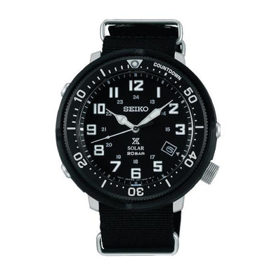 Seiko Prospex (Japan Made) Fieldmaster LOWERCASE Special Edition Black Canvas Strap Watch SBDJ027J (Not for EU Buyers)