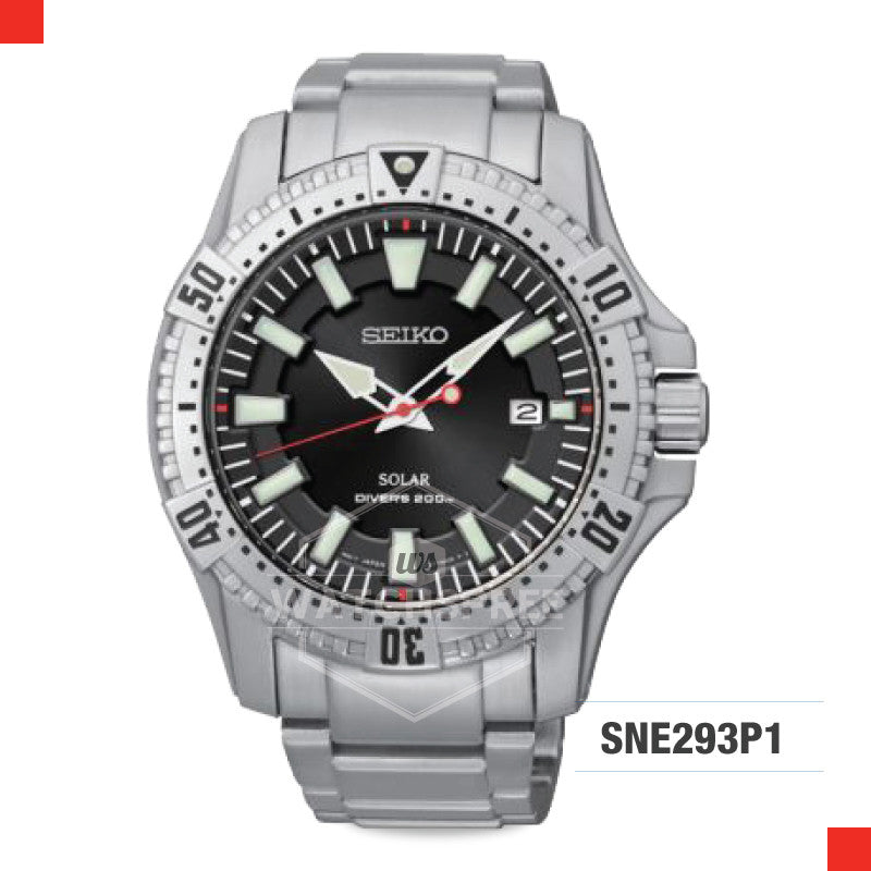 Seiko Solar Diver Watch SNE293P1