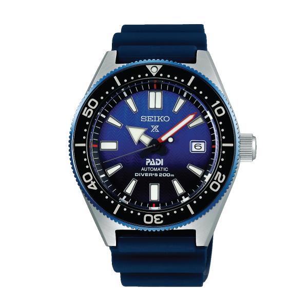Seiko Prospex and PADI (Japan Made) Air Diver Special Edition Dark Blue Silicon Strap Watch SPB071J1 (Not for EU Buyers)