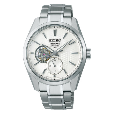 Seiko Presage (Japan Made) Automatic Sharp Edged 'Shiro' Watch SPB415J1