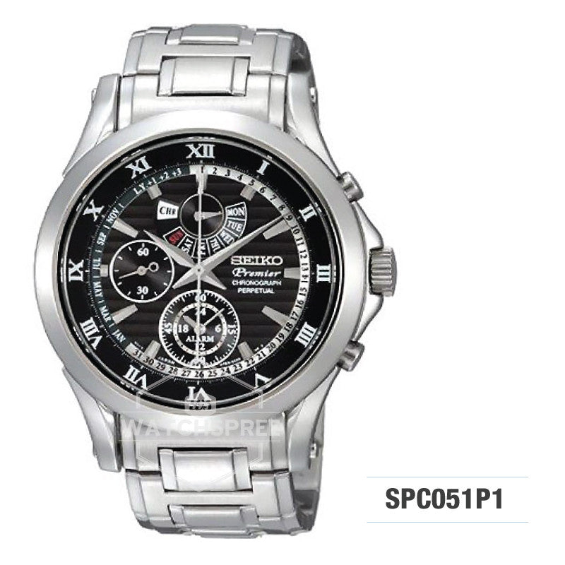 Seiko Premier Chronograph Watch SPC051P1