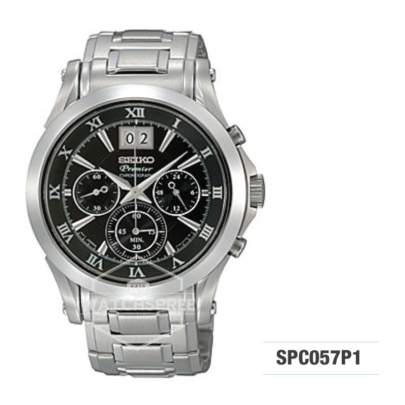 Seiko Premier Chronograph Watch SPC057P1