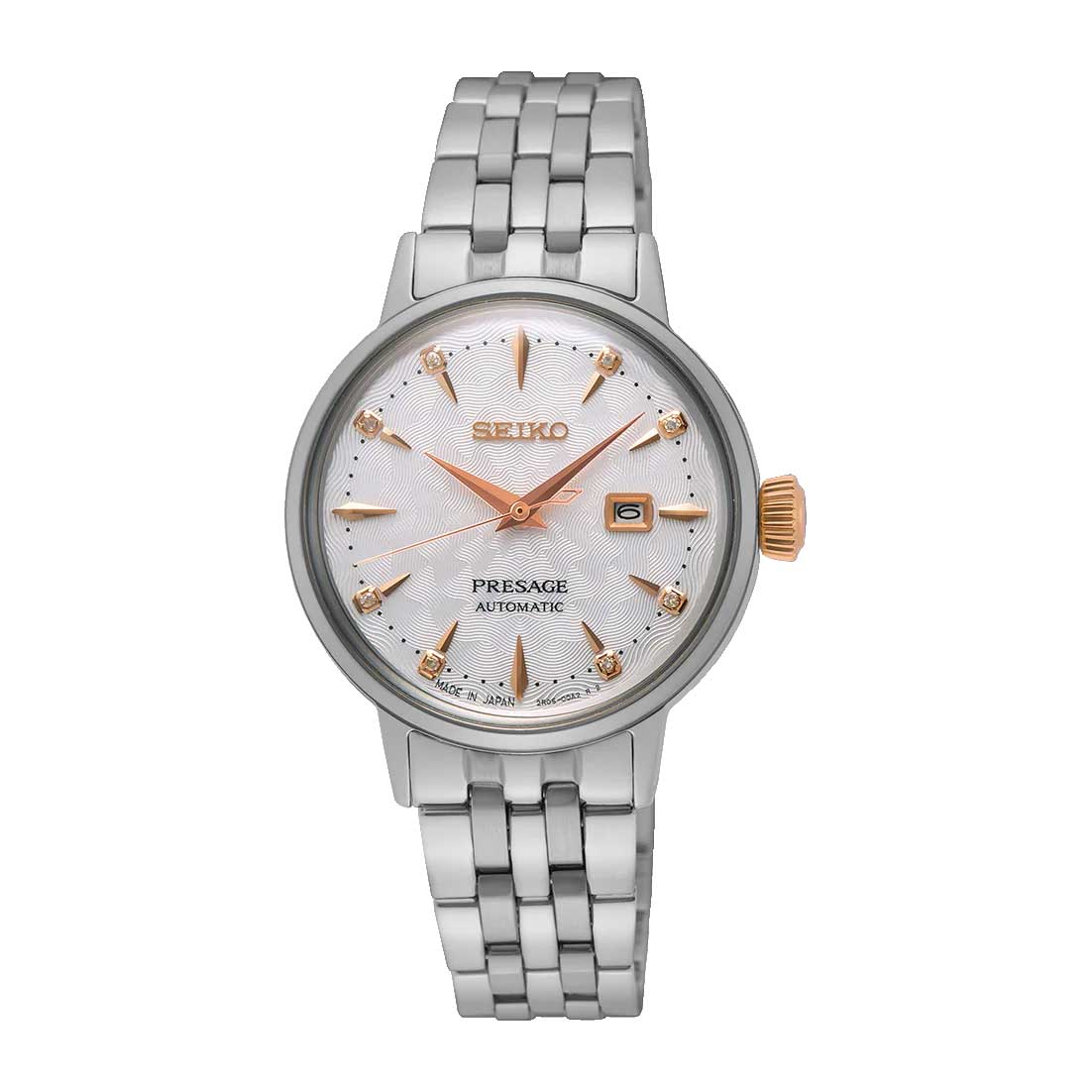 Seiko Women's Presage (Japan Made) Automatic Cocktail Time Watch SRE009J1