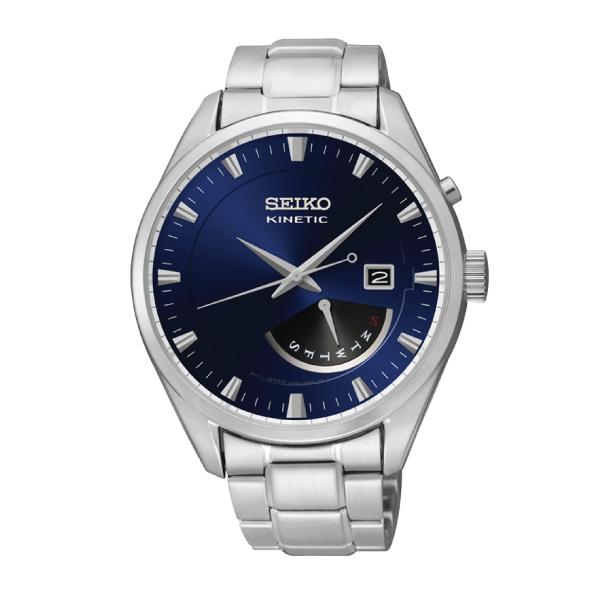 Seiko Men's Silver Stainless Steel Strap Watch SRN047P1