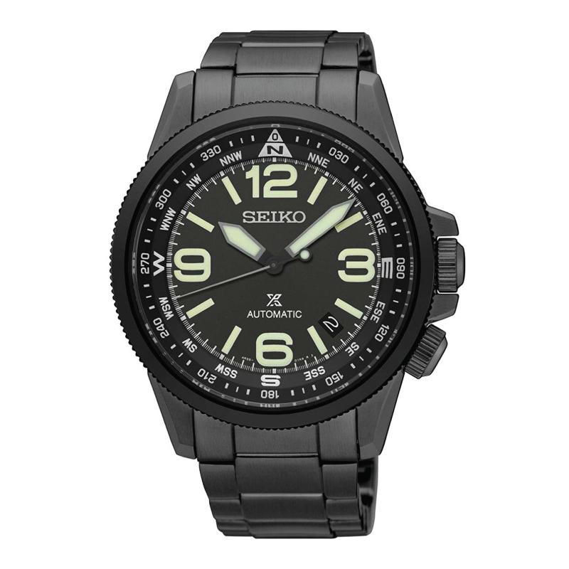 Seiko Prospex Sea Series Automatic Black Stainless SteelBand Watch SRPA73K1