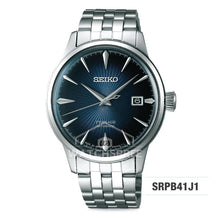 Load image into Gallery viewer, Seiko Presage (Japan Made) Automatic Silver Stainless Steel Band Watch SRPB41J1

