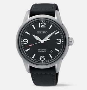 Seiko Presage (Japan Made) Automatic Black Leather Strap Watch SRPB67J1 (Not for EU Buyers)