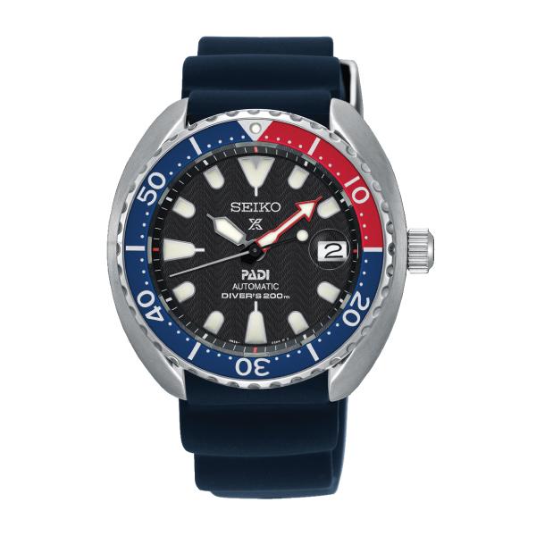 Seiko Prospex and PADI Air Diver Special Edition Blue Resin Strap Watch SRPC41K1