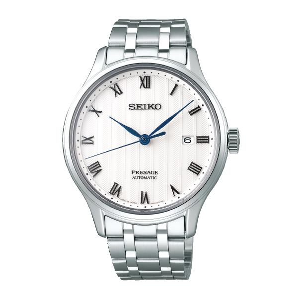 Seiko Presage (Japan Made) Automatic Silver Stainless Steel Band Watch SRPC79J1 (Not for EU Buyers)