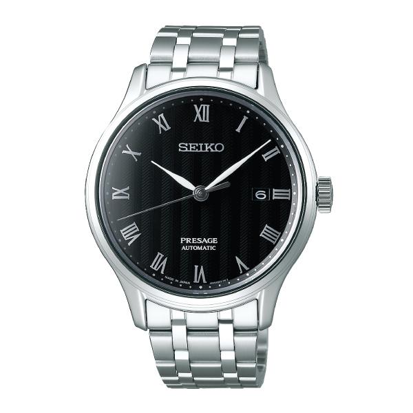 Seiko Presage (Japan Made) Automatic Silver Stainless Steel Band Watch SRPC81J1 (Not for EU Buyers)