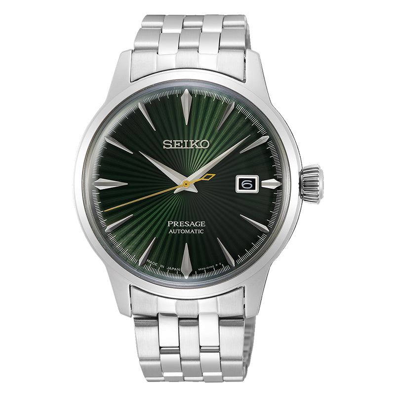 Seiko Presage (Japan Made) Automatic Silver Stainless Steel Band Watch SRPE15J1 (LOCAL BUYERS ONLY)