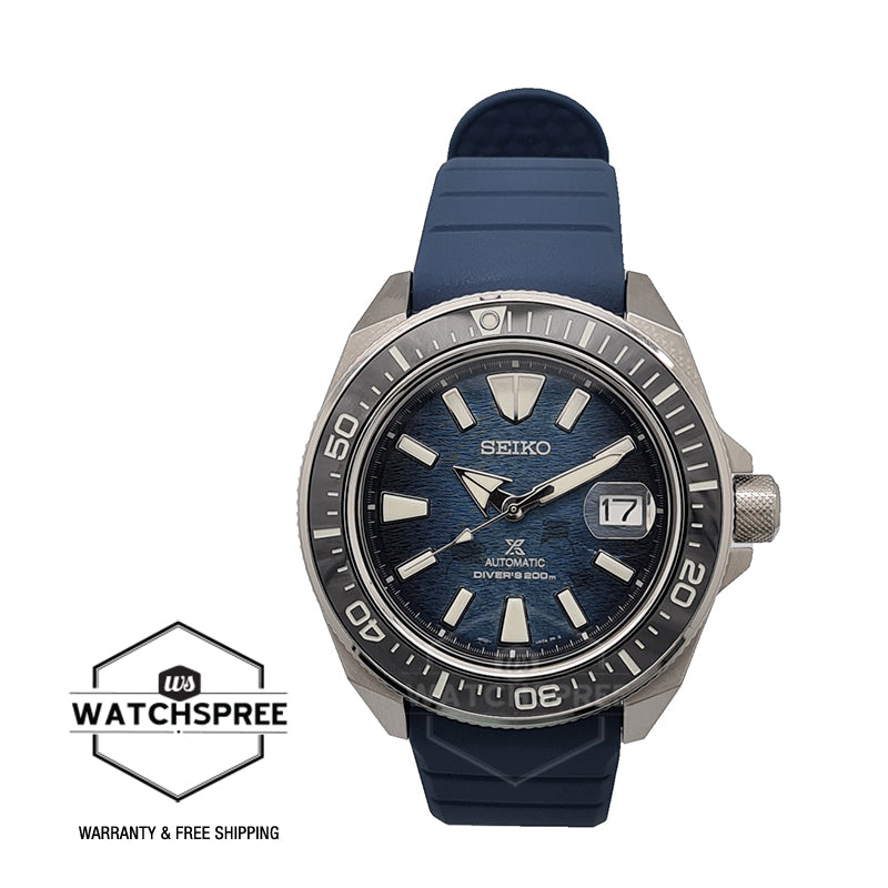 Seiko Prospex Automatic Diver's Special Edition Navy Blue Silicone Strap Watch SRPF79K1 (LOCAL BUYERS ONLY)