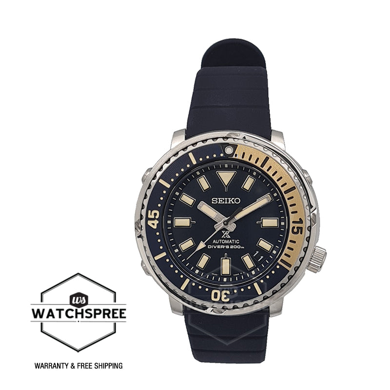 Seiko Prospex Automatic Diver's Black Silicone Strap Watch SRPF81K1 (LOCAL BUYERS ONLY)