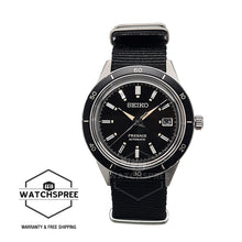 Load image into Gallery viewer, Seiko Presage (Japan Made) Automatic Black Nylon Strap Watch SRPG09J1 (LOCAL BUYERS ONLY)
