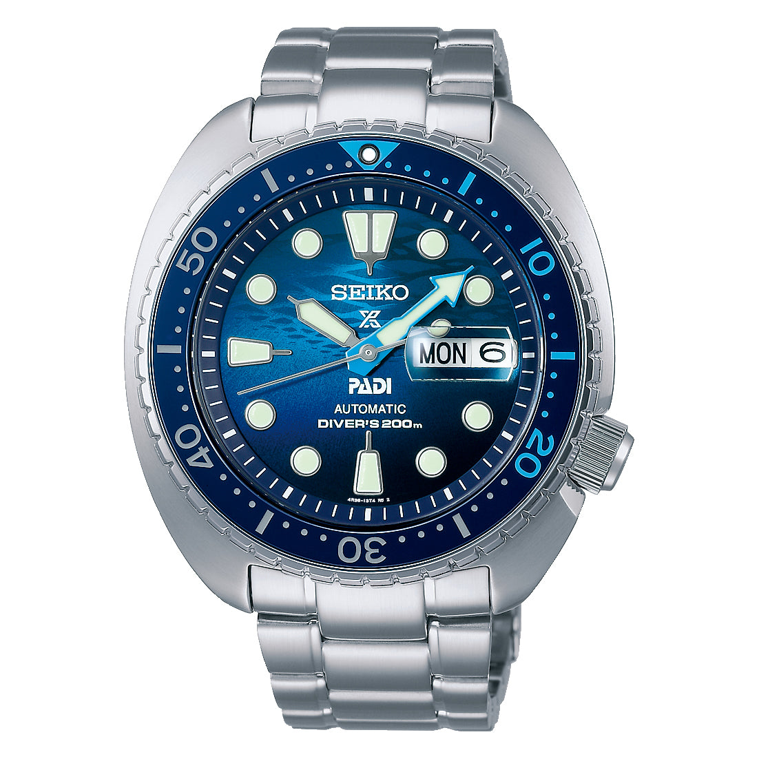 Seiko Prospex PADI ’??¶¦?The Great Blue’??¶¦? Special Edition Automatic Diver's Watch SRPK01K1