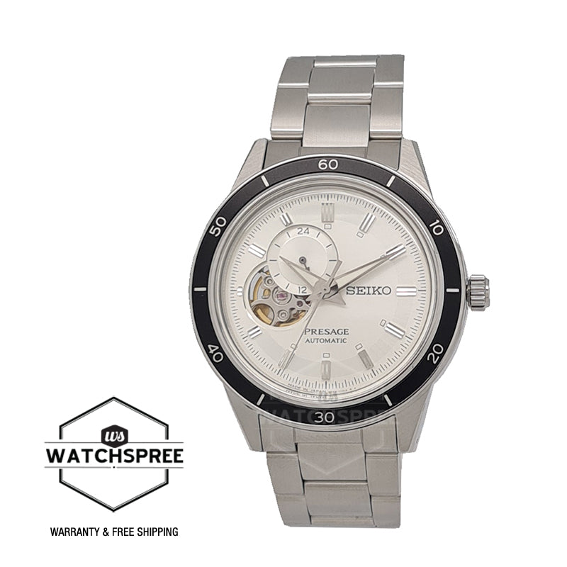 Seiko Presage (Japan Made) Open Heart Automatic Stainless Steel Band Watch SSA423J1 (LOCAL BUYERS ONLY)