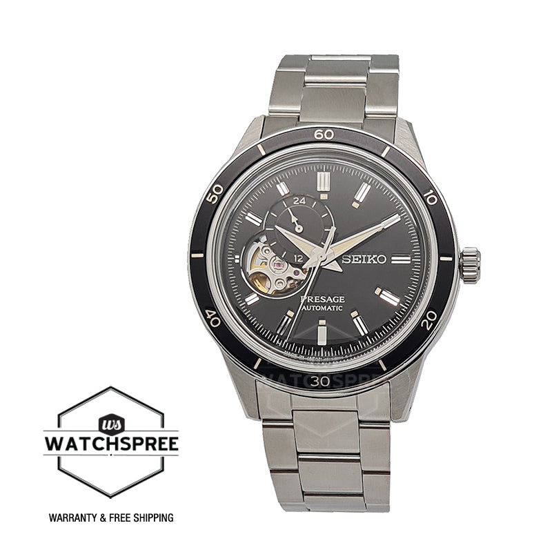 Seiko Presage (Japan Made) Open Heart Automatic Stainless Steel Band Watch SSA425J1 (LOCAL BUYERS ONLY)