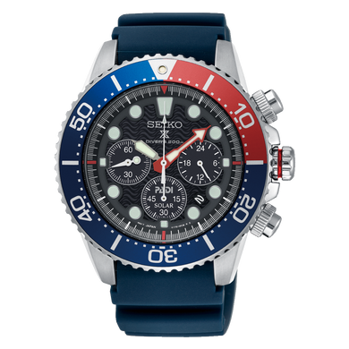 Seiko Prospex and PADI Air Diver Special Edition Blue Silicone Strap Watch SSC663P1 (Not for EU Buyers)