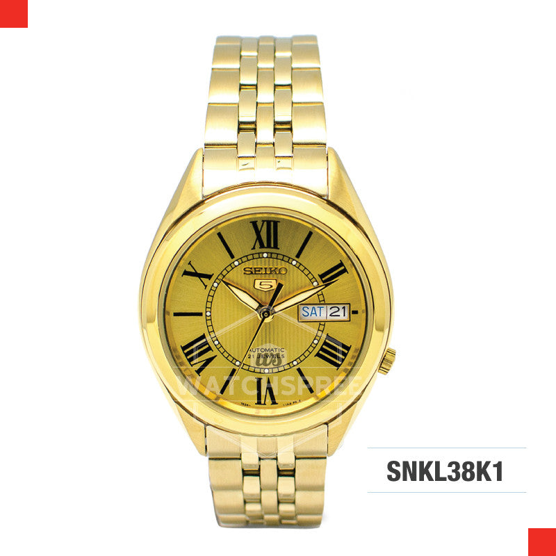 Seiko 5 Automatic Watch SNKL38K1 Watchspree