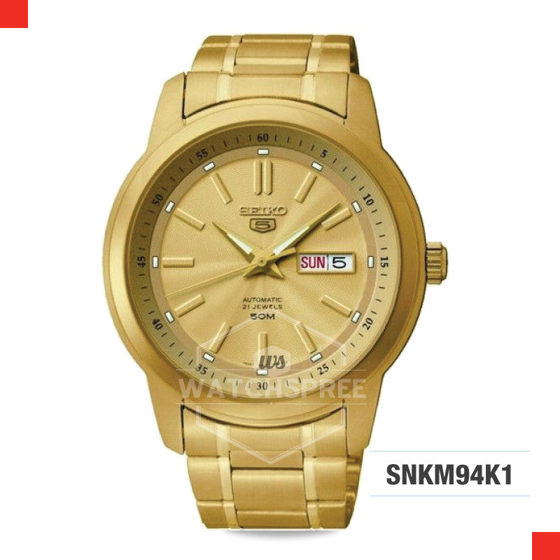 Seiko 5 Automatic Watch SNKM94K1 Watchspree