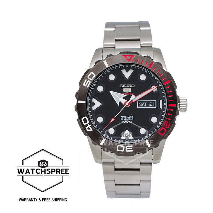 Seiko 5 Sport Automatic Stainless Steel Watch SRPA07K1 Watchspree