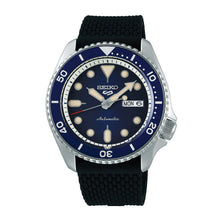 Load image into Gallery viewer, Seiko 5 Sports Automatic Black Silicon Strap Watch SRPD71K2 (LOCAL BUYERS ONLY) Watchspree
