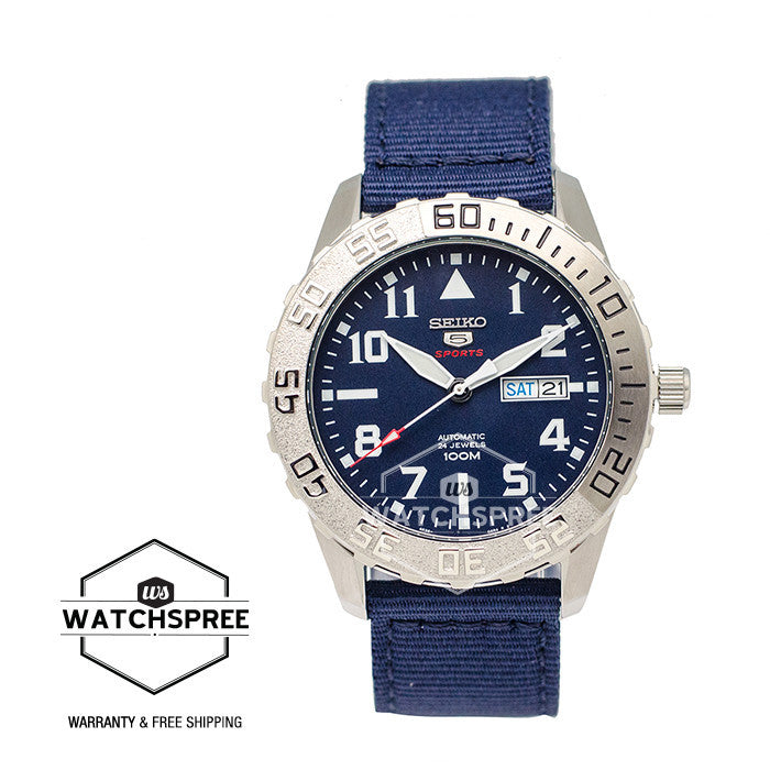 Seiko 5 Sports Automatic Blue Nato Strap Watch SRP759K1 Watchspree